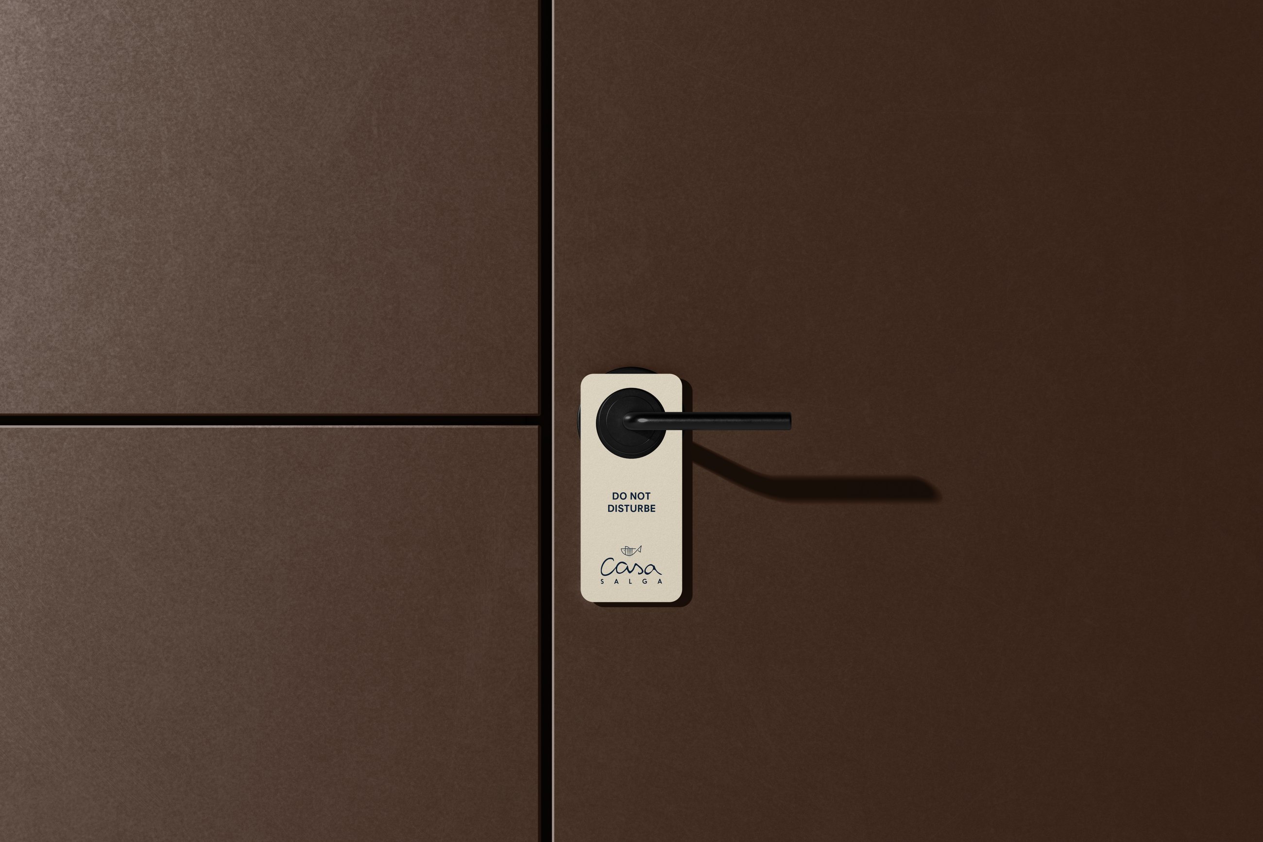 Casa Salga guest room door hanger