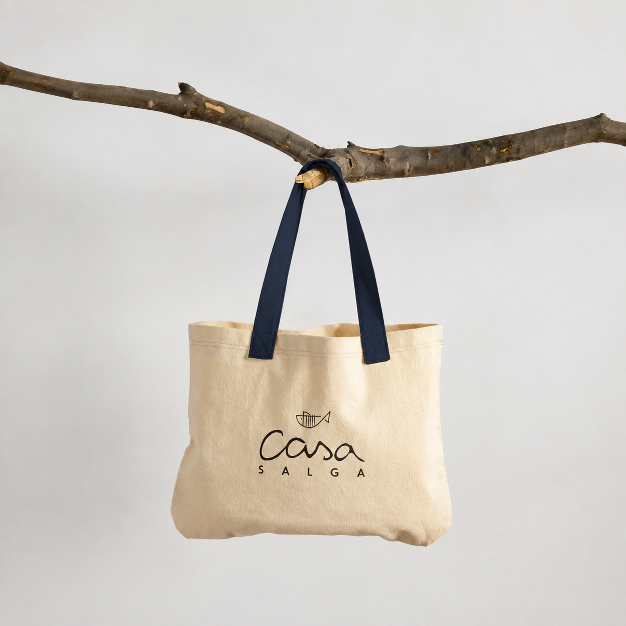 Casa Salga branded tote bag