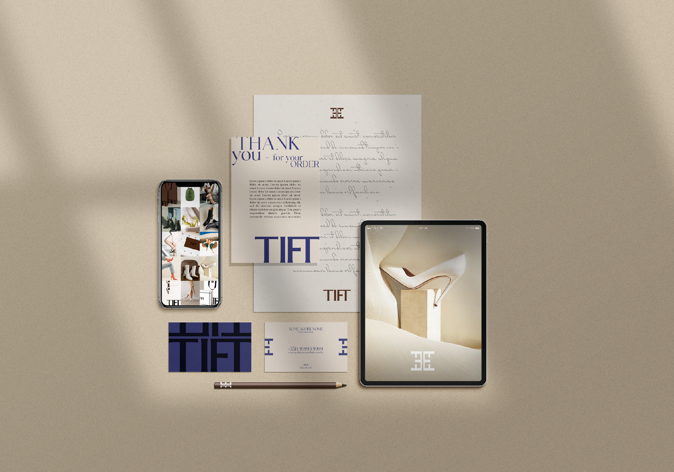 Tift identity system across digital and printed applications