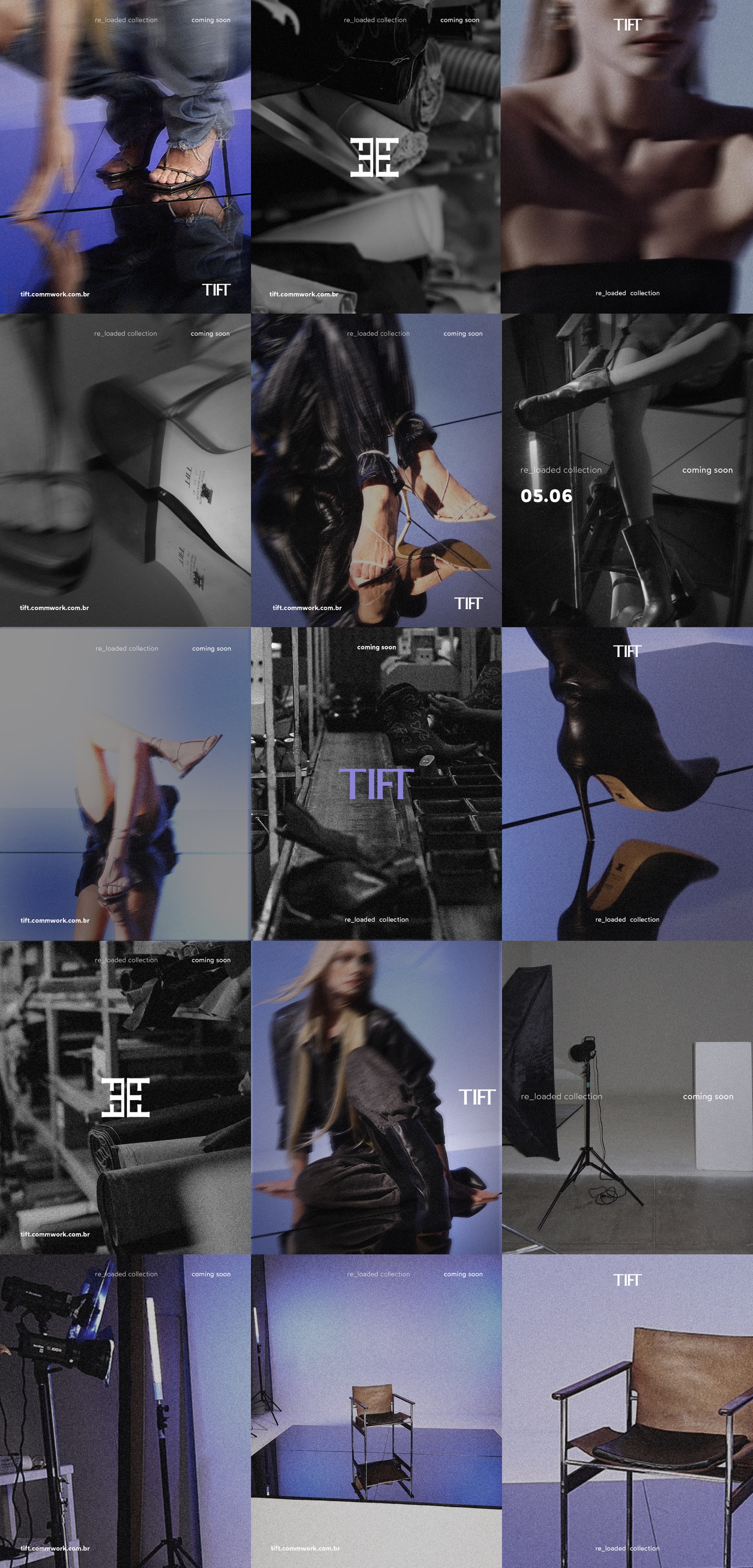 Tift's first Instagram feed created for the brand launch