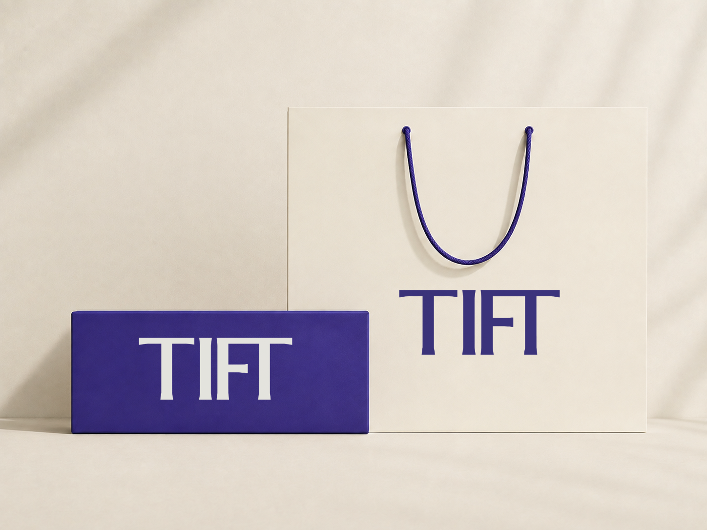 Embalagens da identidade Tift